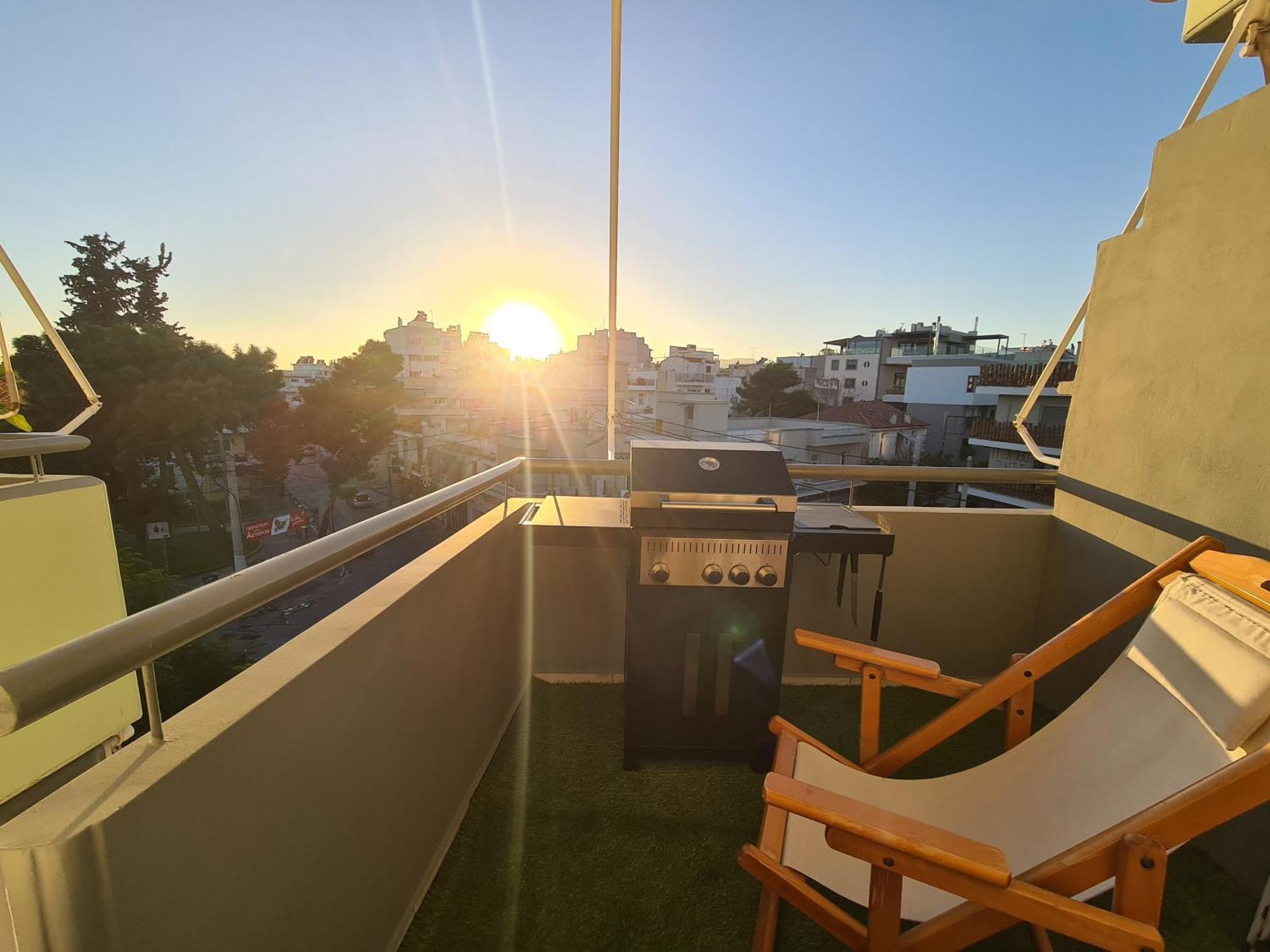Sunny Home Private Jacuzzi Hydromassage Acropolis & Lycabettus Far View Parking 300M Metro Peristeri Афіни Екстер'єр фото