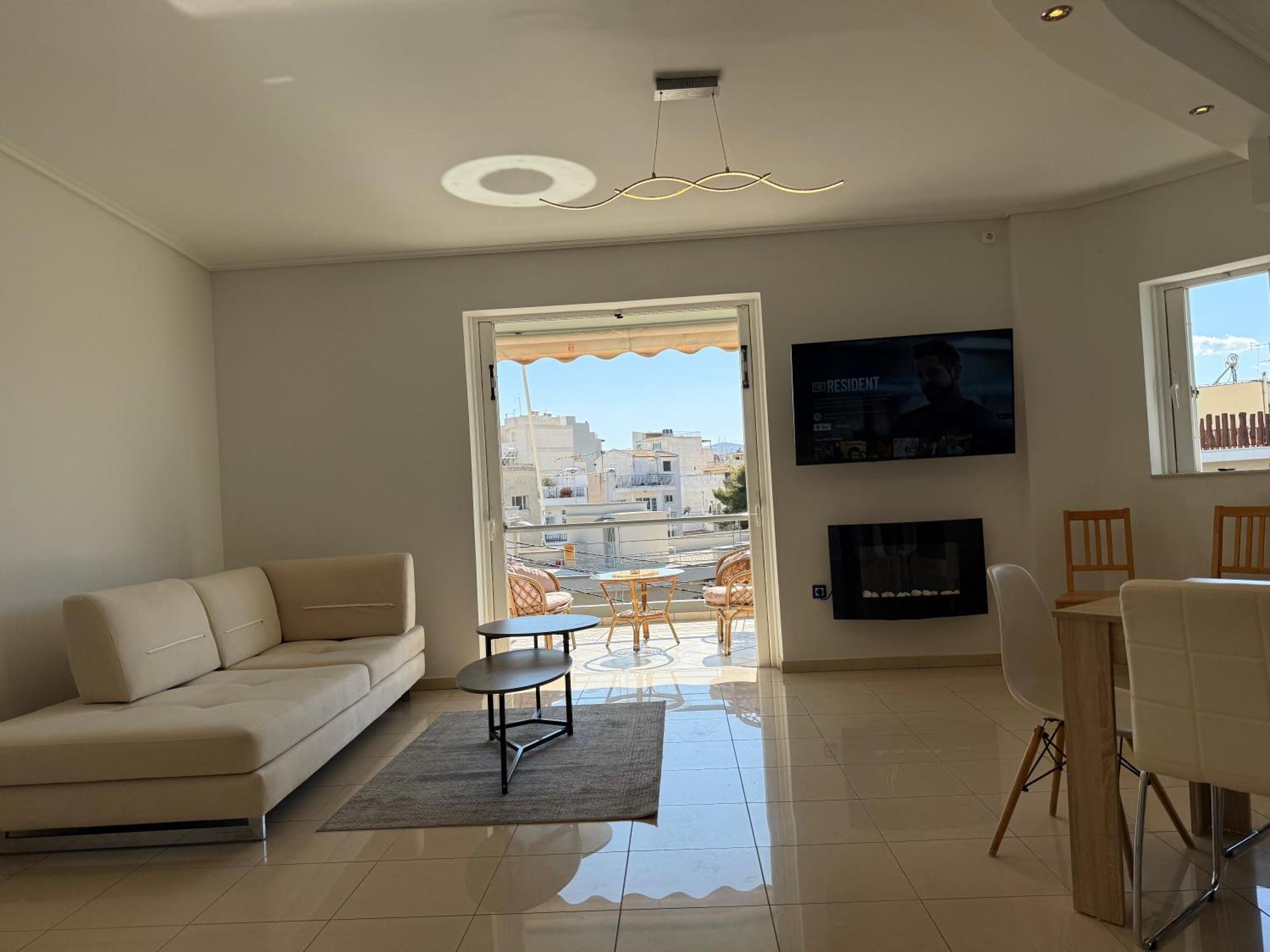 Sunny Home Private Jacuzzi Hydromassage Acropolis & Lycabettus Far View Parking 300M Metro Peristeri Афіни Екстер'єр фото
