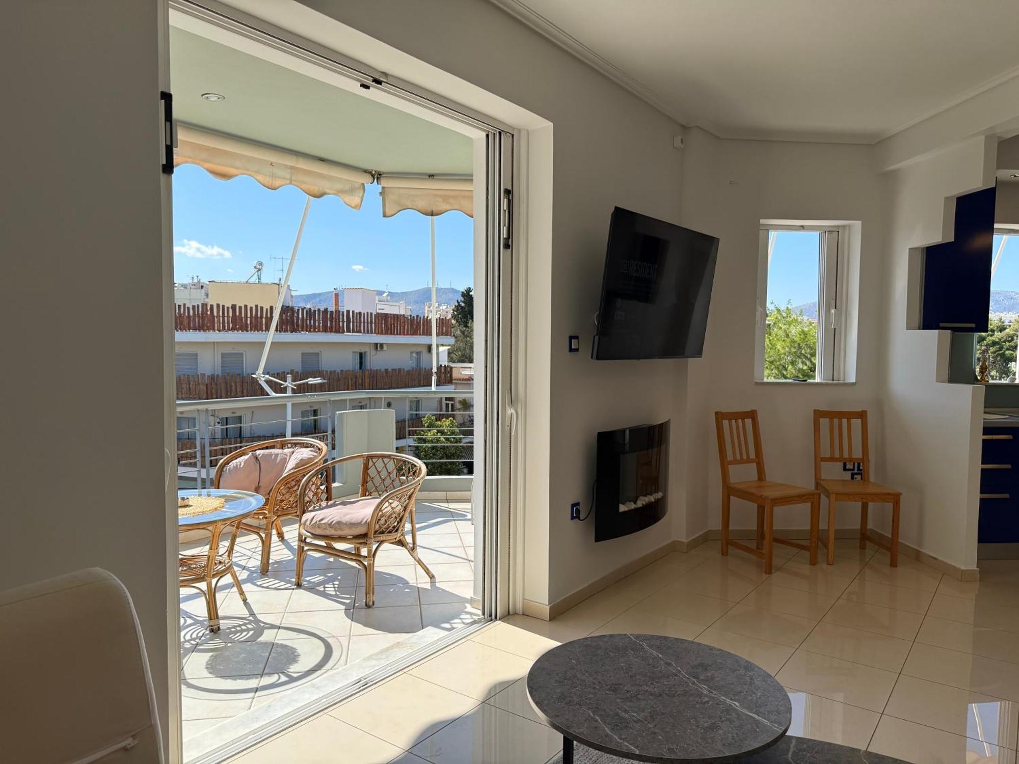 Sunny Home Private Jacuzzi Hydromassage Acropolis & Lycabettus Far View Parking 300M Metro Peristeri Афіни Екстер'єр фото