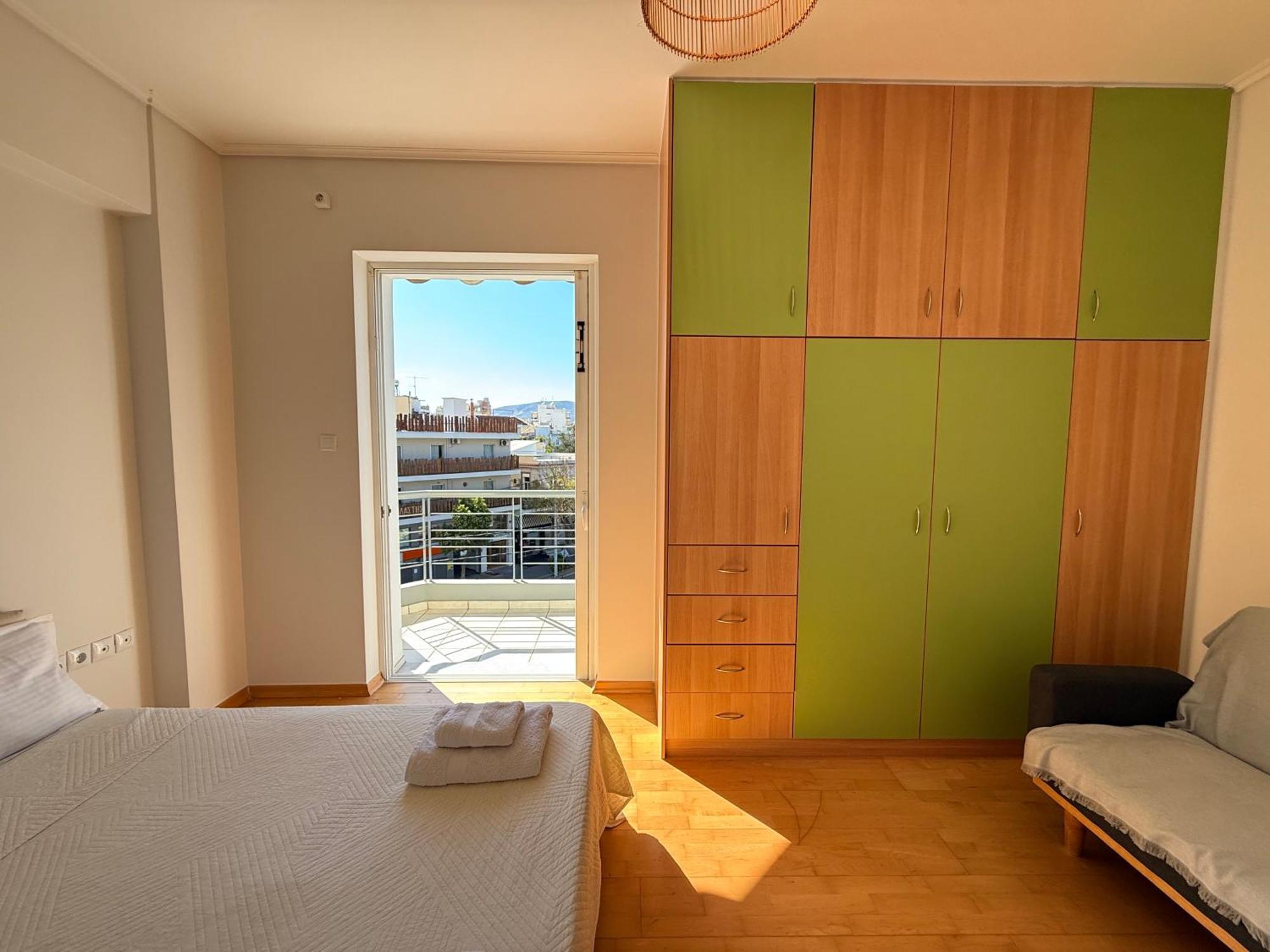 Sunny Home Private Jacuzzi Hydromassage Acropolis & Lycabettus Far View Parking 300M Metro Peristeri Афіни Екстер'єр фото